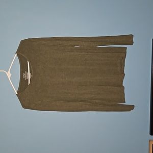 Lord and Taylor grey long-sleeve
